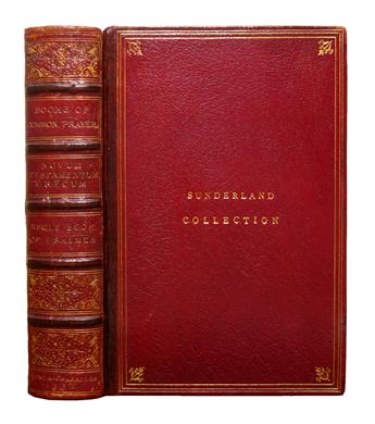 BIBLE IN GREEK.  He Kaine Diatheke. Novum Testamentum.  1632.  Bound with 1632 BCP and 1632 metrical Psalms.